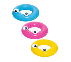 36119 Bouée de sauvetage BESTWAY avec des yeux diamètre 91 cm pour les enfants