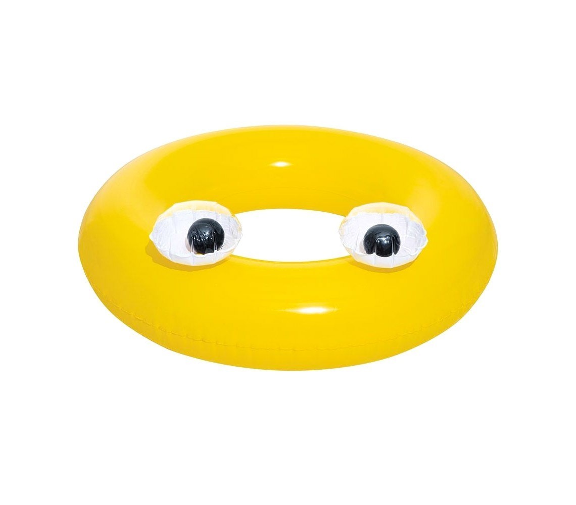 36119 Bouée de sauvetage BESTWAY avec des yeux diamètre 91 cm pour les enfants