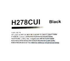CE278A Toner compatible HP CANON P1566 1606 1560 P1607DN M1530 LBP 2100 pages