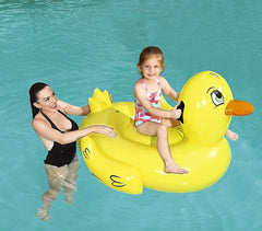 41102 Canard gonflable à chevaucher 135 x 91 cm BESTWAY avec poignées