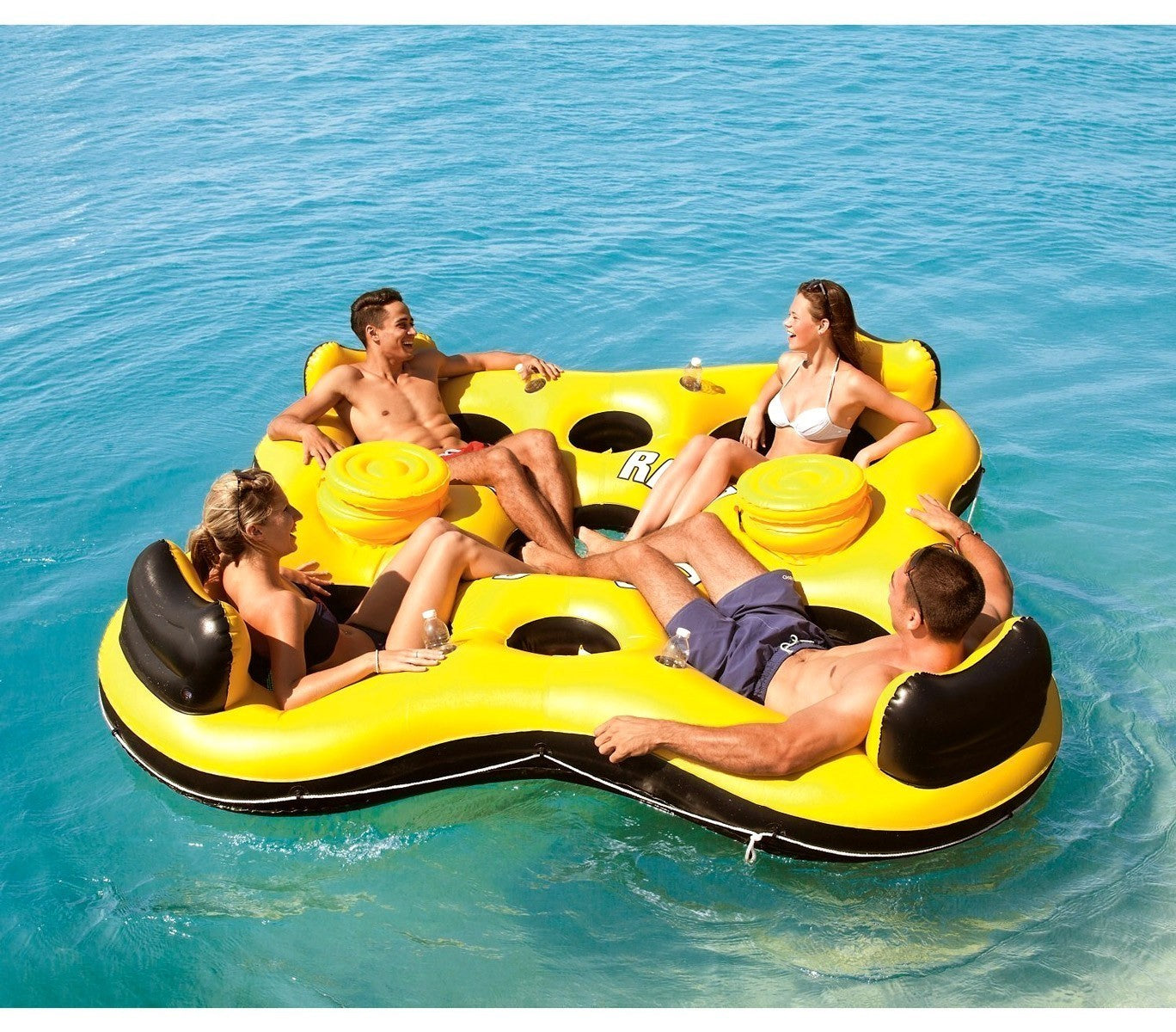 43115 Île gonflable piscine Coolerz Rapid Raider 4 personnes 257x257 cm Bestway
