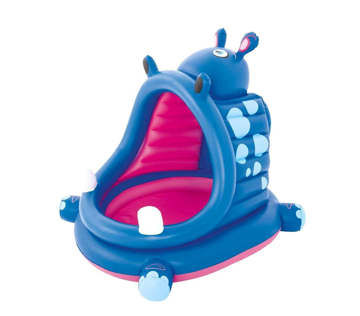 52218 Pataugeoire gonflable hippopotame avec marquise 112 x 99 x 97 cm Bestway