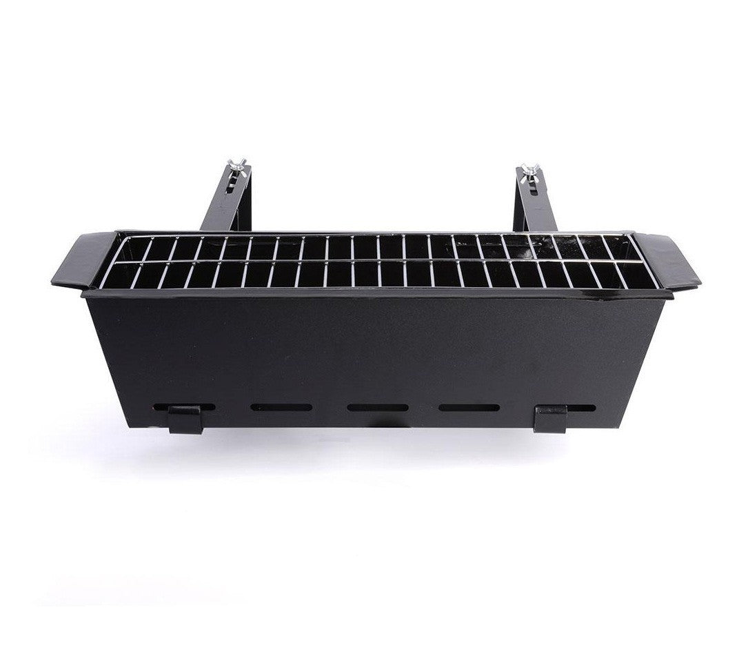 Barbecue universel 10756 pour balustrades de balcon 19x58x38 cm brasier