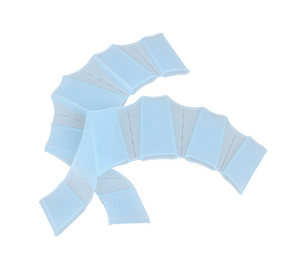 Kit de 2  gants Silicone pour nageurs de différentes tailles et couleur