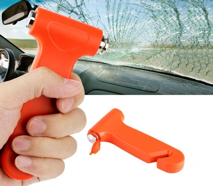 Marteau de secours pour les voitures et les campeurs avec ceinture lame de coupe