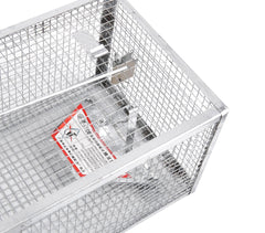 Piège à souris en métal 10750 cage avec mécanisme à ressort