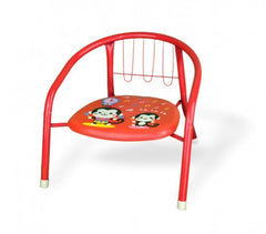 155352 Chaise enfant différente couleur en métal, + sifflet  15kg max 36x34x35cm