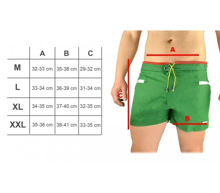 JY-03 Maillot de bain homme  type boxer JUSTBOY talles M à  XXL