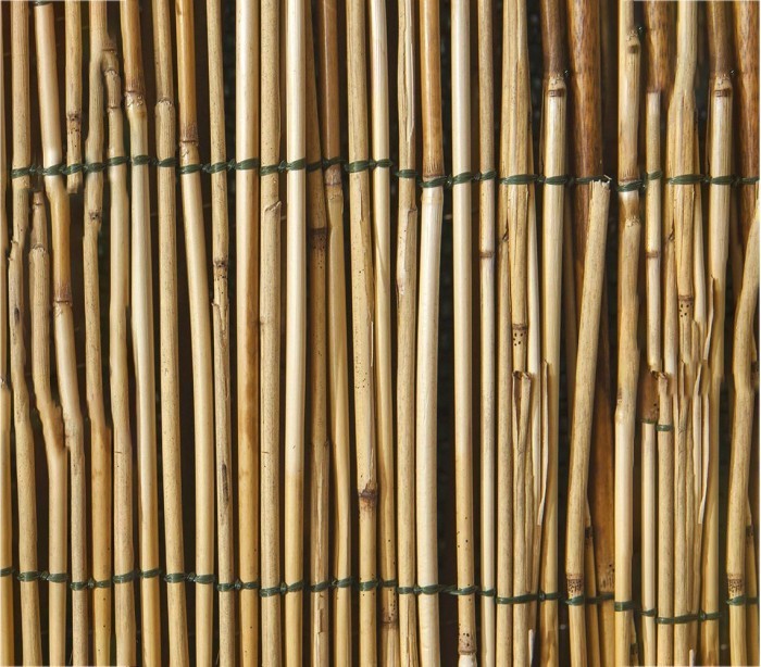 049897 Clôture en bambou pour périmètre 150 x 200 cm