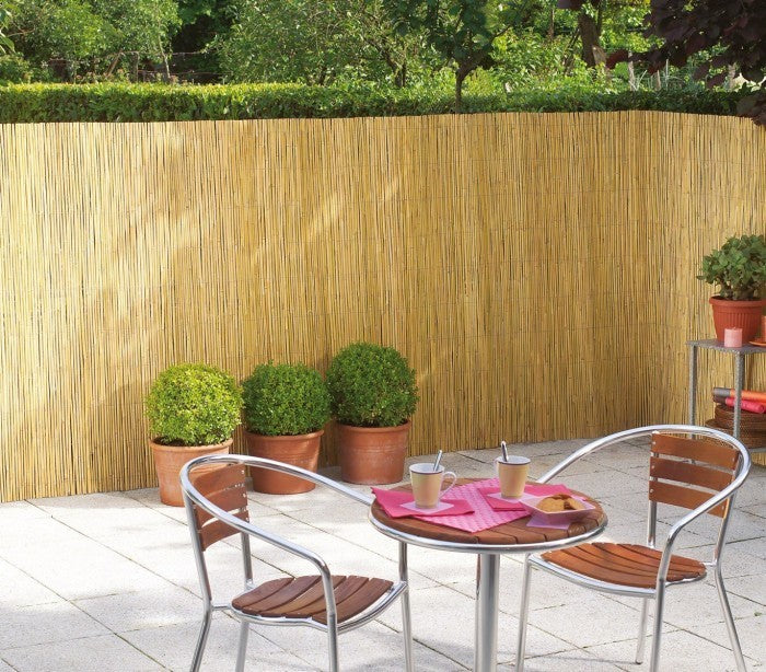 049897 Clôture en bambou pour périmètre 150 x 200 cm