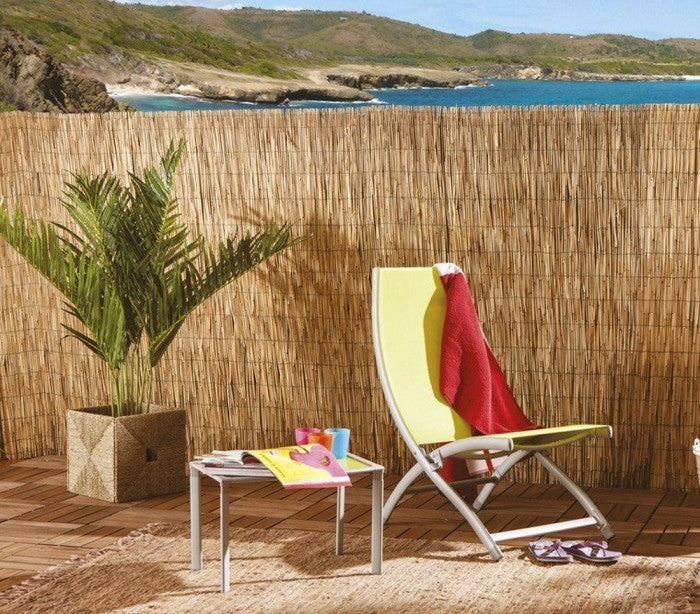 049903 Clôture en bambou pour périmètre 200 x 300 cm