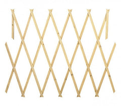 434037 Grille en bois extensible Welkhome 180x90 cmpour plante