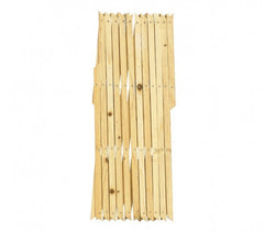 434020 Grille en bois extensible Welkhome 180x60 cmpour plante
