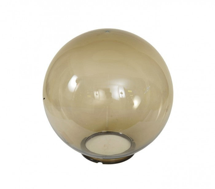 lampes sphère de jardin couleur fumé 25 cm pour extérieur