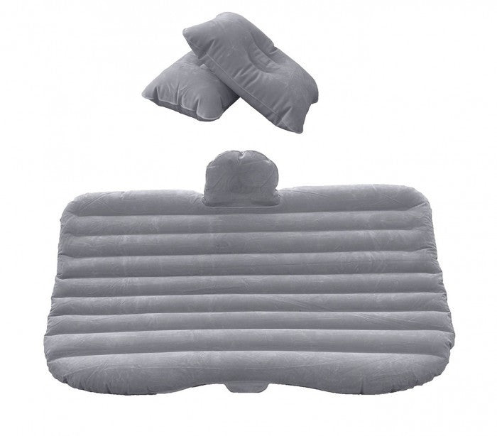775310 Matelas de voiture gonflable avec pompe intégrée et 2 coussins