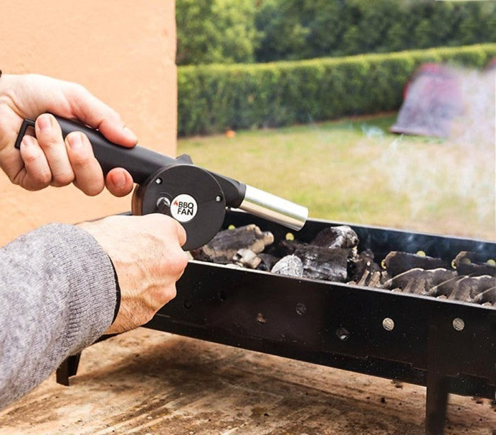 662423 ventilateur soufflet manuel ravive les braises des barbecues et cheminées