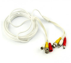 Câble pour le signal audio et vidéo des caméras BNC RCA 10 mètres