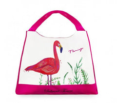 424117 sac de plage Sabrina Tenori Flamingo  avec double anse, plusieur coloris