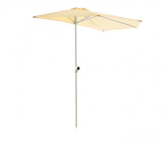 331774 Parasol de jardin semi-circulaire ONSHORE 160X100 cm