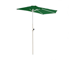 331774 Parasol de jardin semi-circulaire ONSHORE 160X100 cm