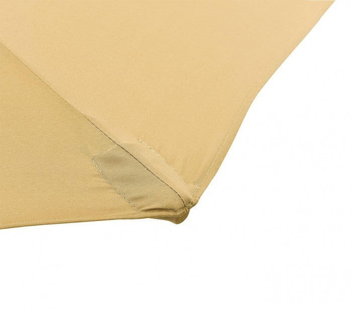 331774 Parasol de jardin semi-circulaire ONSHORE 160X100 cm