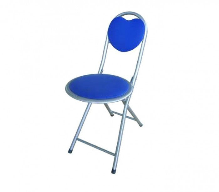 765030 Tabouret pliant CUORE DOLLY SILVERLINE en plusieur coloris  75 x 30 cm
