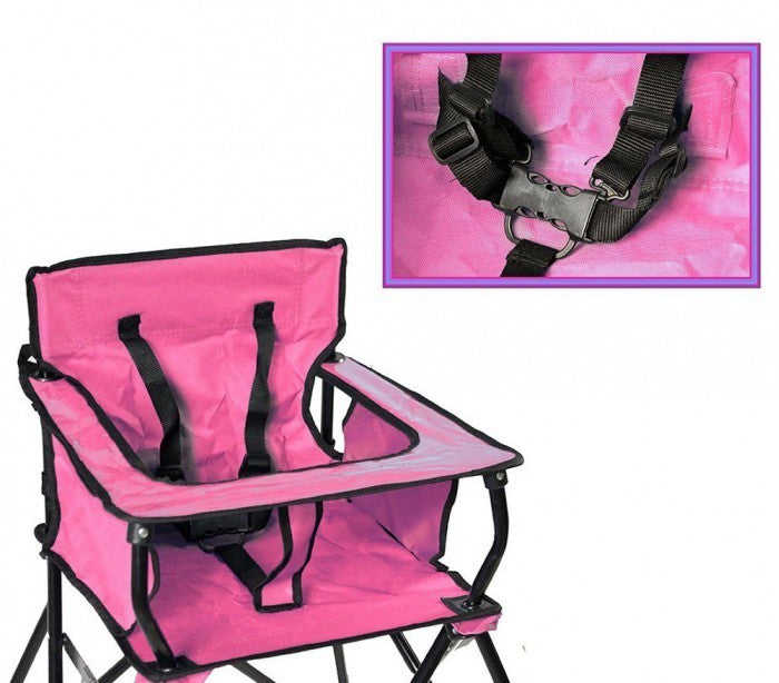 321546 Chaise de camping bébé ONSHORE avec sac de transport