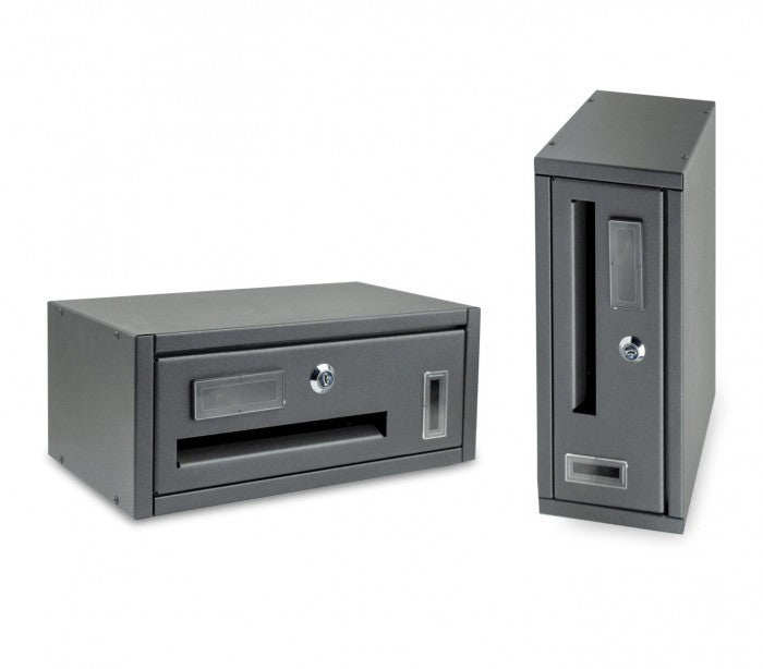 Boîte aux lettres pour maison en métal Iron Grey Art. 783.A 17,5