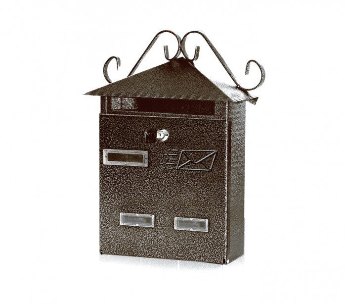 Boîte aux lettres Iron Brown Art. 703.BIS 30x10x36 cm