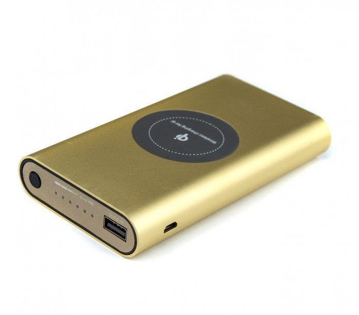  Chargeur de batterie portable Powerbank 10000 mAh et plaque QI charge inalambri