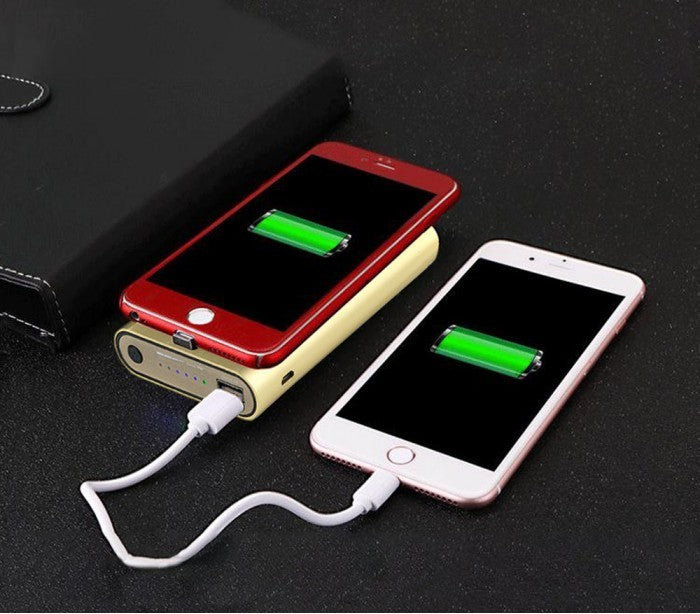  Chargeur de batterie portable Powerbank 10000 mAh et plaque QI charge inalambri