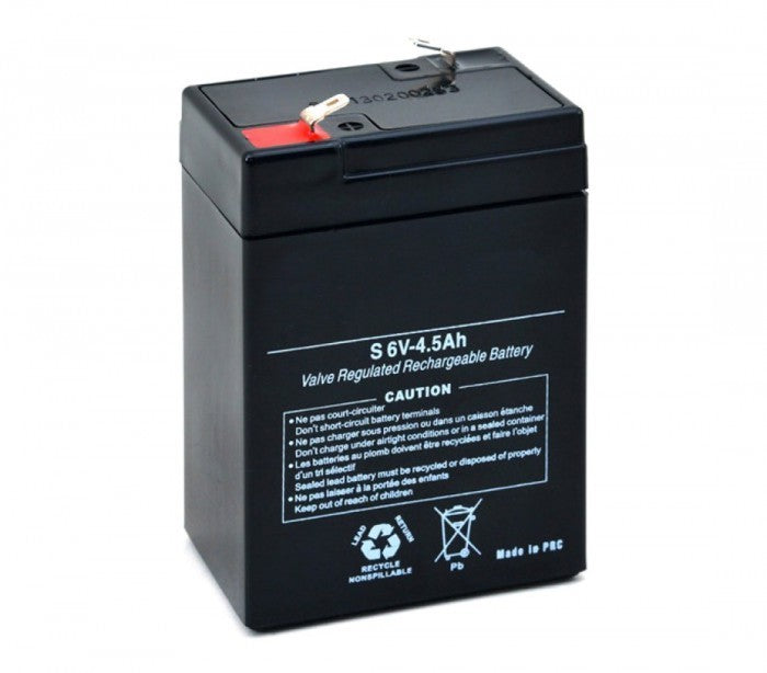 Batterie plomb  6V4.5AH pour voiture et scooter éléctrique  6V 4.5Ah