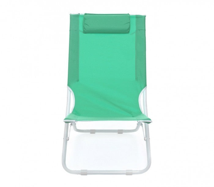 441030 Transat pliable toile textilène JOY SUMMER avec coussin tubulaire 22