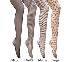 Collant élastique DUPU MOD. 512 BACK LINE avec strass multicouleurs