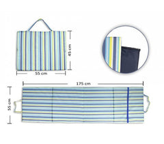 320112  Matelas confort ONSHORE Polyvalent Rembourré Plage ou camping 175X55