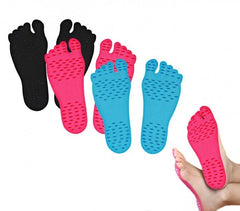 Un paires de semelles adhésives ADFoot pour les pieds hygiéniques