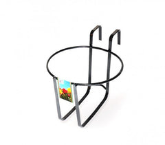 Bac à fleur rond Geranio ART 752 Iron Grey 22X18H cm