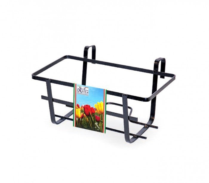 Bac à fleur fixe Geranio 28X40X18 cm Iron Grey ART 751.A
