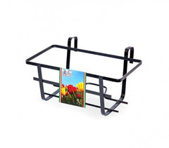 Bac à fleur fixe Geranio 28X40X18 cm Iron Grey ART 751.A
