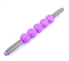 Barre de massage anti-cellulite 5 BOULES drainage en pastique rigide DE 52 CM