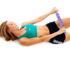 Barre de massage anti-cellulite 5 BOULES drainage en pastique rigide DE 52 CM