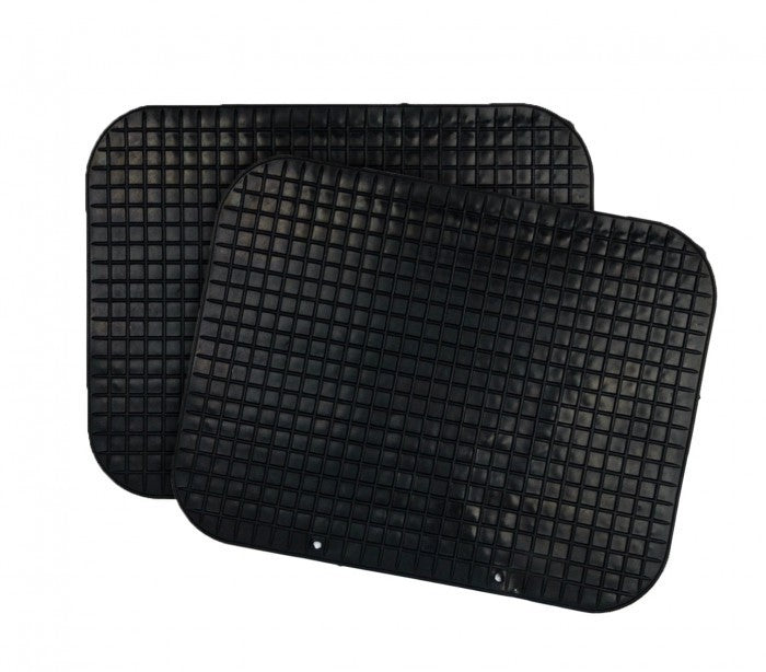 749137 Set de 4 tapis AUTOSPRINT Caoutchou Anti-dérapant Universel