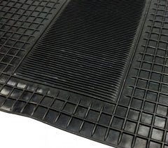 749137 Set de 4 tapis AUTOSPRINT Caoutchou Anti-dérapant Universel