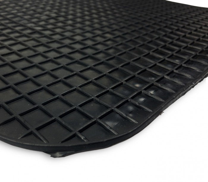 749137 Set de 4 tapis AUTOSPRINT Caoutchou Anti-dérapant Universel