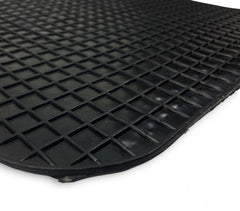 749137 Set de 4 tapis AUTOSPRINT Caoutchou Anti-dérapant Universel