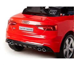 B81700 voiture éléctrique pour enfant AUDI S5 télé-guidée 12V CABRIOLET