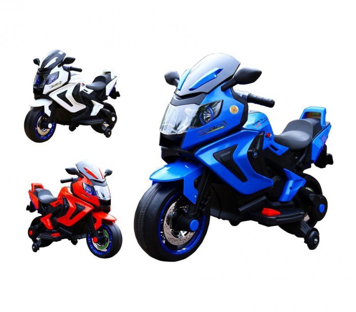 B38320 moto éléctrique pour enfant BKT avec lumières et sons 12V MP3 USB AUX SD