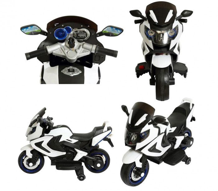 B38320 moto éléctrique pour enfant BKT avec lumières et sons 12V MP3 USB AUX SD