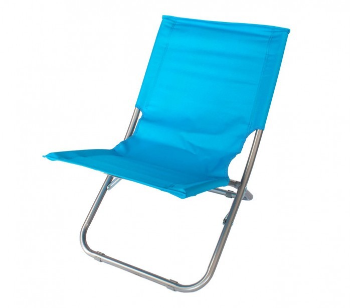 268636 ONSHORE chaise pliante pliante pour plage, terrasse, montagne ou piscine