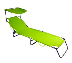 441023 Transat pliant avec parasol JoySummer réglable en 3 positions